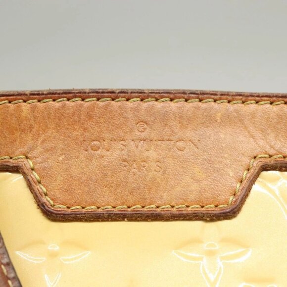 LOUIS VUITTON Monogram Vernis Blair MM Hand Bag 2way Citrin M90108 Auth 132765 - Picture 13 of 16